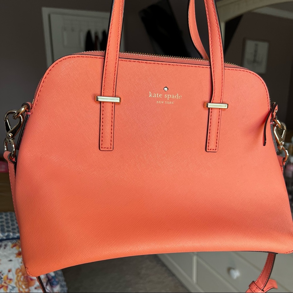Kate Spade Coral Dome Satchel